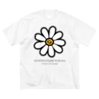 flowerstudiowakasaのFLOWER STUDIO WAKASA ロゴマーク ビッグシルエットTシャツ