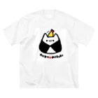 ramuramu05のねこむすび(天) ビッグシルエットTシャツ