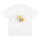 ぴよたんの癒しの森ショップ SUZURI店のぴよ森グッズ公式アイテム Big T-Shirt