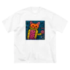 Magic Worldのカラフルな生き物シリーズ Big T-Shirt