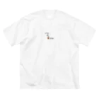 GAHAKUのたばこ ビッグシルエットTシャツ