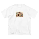 Kanabe studioのお菓子の国のブレイクタイム Big T-Shirt