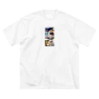 Juvenile_Wish_ClothesのNEON CITY ビッグシルエットTシャツ