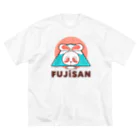 レタ(LETA)のぽっぷらうさぎ(FUJISAN) ビッグシルエットTシャツ