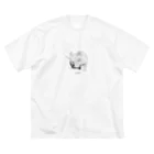 j8ie de vivre♪のうさぎ　 ビッグシルエットTシャツ