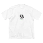 db【ディービー】の５８（ゴーパチ） ビッグシルエットTシャツ