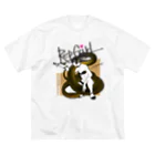 HERP MODA by ヤマモトナオキのRepGirl/アルバーティスパイソン Big T-Shirt