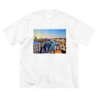 GrapeのRicordi a Venezia ビッグシルエットTシャツ