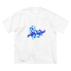 MZグラフィックスのスイートハート　ブルー　青 Big T-Shirt
