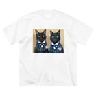 工房照在の黒猫兄弟 ななとはち Big T-Shirt