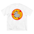 whiterabbit2010のサイアミーズスモークパール Big T-Shirt