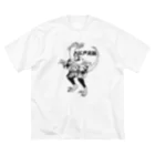 半紙半生のデイノニクス瓦版売り Big T-Shirt