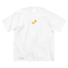 kingelkの海老天の中のエビ天 ビッグシルエットTシャツ