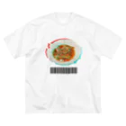 Jellyのラーメン大好き ビッグシルエットTシャツ