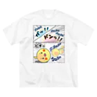 かいほう屋のマヨ「ゴロゴロ」オノマトペ ビッグシルエットTシャツ