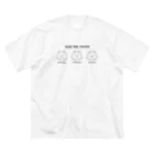 めいこんこんのKAOnoTAISO ビッグシルエットTシャツ