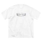 すこやかセンターのSPLIT!_ver2 ビッグシルエットTシャツ