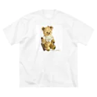 primula_julians_goodsshopのPrimula Julianのおすわりくまさん Big T-Shirt