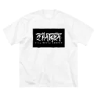 Live House CHAKRAオフィシャルグッズのChakraオリジナルグッズ　黒ロゴ ビッグシルエットTシャツ