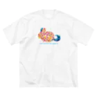 チンチラのパルのチンチラのパル　シルエットデザイン Big T-Shirt