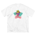 スロータイプ書店 Slowtype Booksのファンシーフリースタイルスキーヤー 296 Big T-Shirt