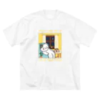 vivicuteの猫好きのあなたに贈る、愛らしいTシャツコレクション！ Big T-Shirt