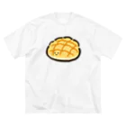 fooooodのメロンパン ビッグシルエットTシャツ