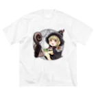 nowsketchのMAJOKKO GAKUEN Mine ビッグシルエットTシャツ