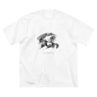 ショップかがみのdisappear ビッグシルエットTシャツ