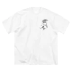 You and me !のネコねこ三つ編み Big T-Shirt