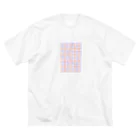 tokimekizaのチェック柄 ビッグシルエットTシャツ