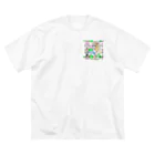 kobutadaのわしらあにまる ビッグシルエットTシャツ