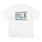 スロータイプ書店 Slowtype Booksのドット軽 304 Big T-Shirt