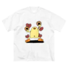 ぴょろりんちょ🐤のドーナッツぴよ ビッグシルエットTシャツ