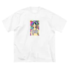 hotdogdesignの毛染前夜 Big T-Shirt