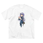 らぴすらずりの鬼っ子 ビッグシルエットTシャツ