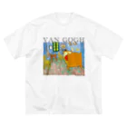 MUGEN ARTのファンゴッホの寝室  Bedroom in Arles  ビッグシルエットTシャツ