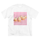 honeycombのカップケーキ ビッグシルエットTシャツ