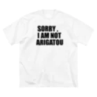 DJありがとうのSORRY  ビッグシルエットTシャツ