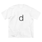 digitのd ビッグシルエットTシャツ