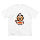 ぐぅトラキッチンのドットトラ吉 ビッグシルエットTシャツ