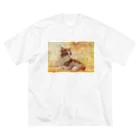 MUYU /  Animal ArtistのMemories with my pet ６ ビッグシルエットTシャツ