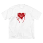 t-shirts-cafeのFall in love Big T-Shirt