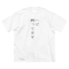 ヒル飼いのこでぶのヘビ飼ってます Big T-Shirt