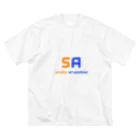 studioarumakan1のstudio　arumakan ガススタンド ビッグシルエットTシャツ