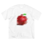 シルヴィア・紫の夜明け【SylviaPurpleDawn】のAPPLE ビッグシルエットTシャツ