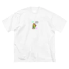 j8ie de vivre♪のコザクラインコ　 Big T-Shirt