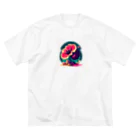 ozのハイビスカス🌺 ビッグシルエットTシャツ