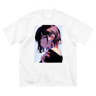 RORONOA/ろろのあのbeautiful girl ビッグシルエットTシャツ