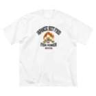 メシテロタイプ（飯テロTシャツブランド）のちくわ（ビンテージ風） Big T-Shirt